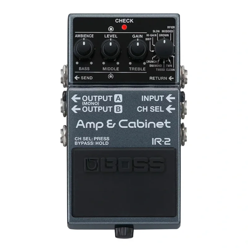 BOSS IR-2 Amfi ve Kabin Simülatör Pedalı