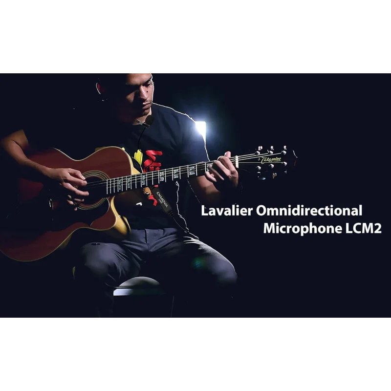 CKMOVA LCM2 Klipsli Yaka Mikrofonu Condanser Omnidirectional