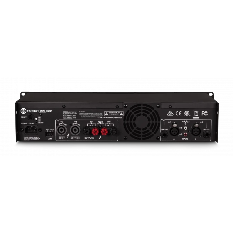 Crown XLS-1502 2x525W/4-ohm DSP Power Amplifikatör