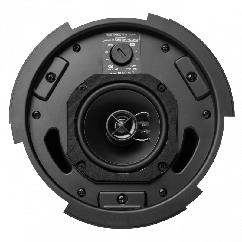 DAS Audio Deco-40-T 4 Koaksiyel Tavan Hoparlörü 50W, 8 Ω / 100V (Çift)