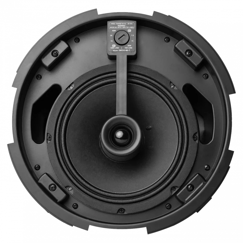 DAS Audio Deco-80-T 8 Koaksiyel Tavan Hoparlörü 125W, 8 Ω / 100V (Çift)