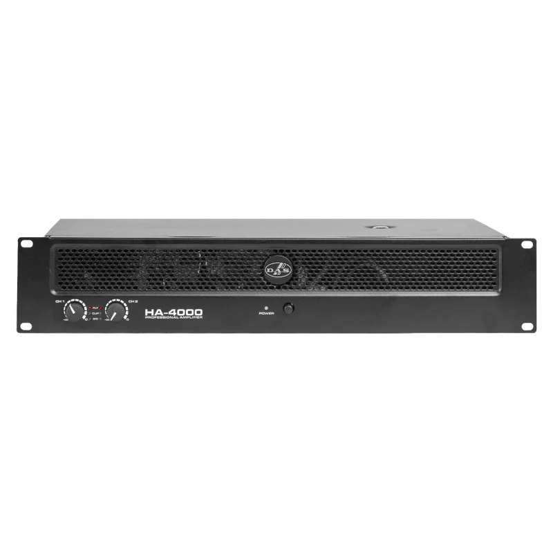 DAS Audio HA-4000 2 Kanal Power Amfi 2x2100W 4 Ω, Class H, 2U