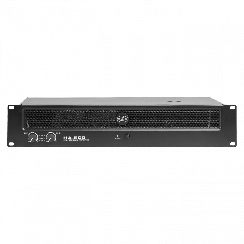 DAS Audio HA-500 2 Kanal Power Amfi 2x250W 4 Ω, Class H, 2U