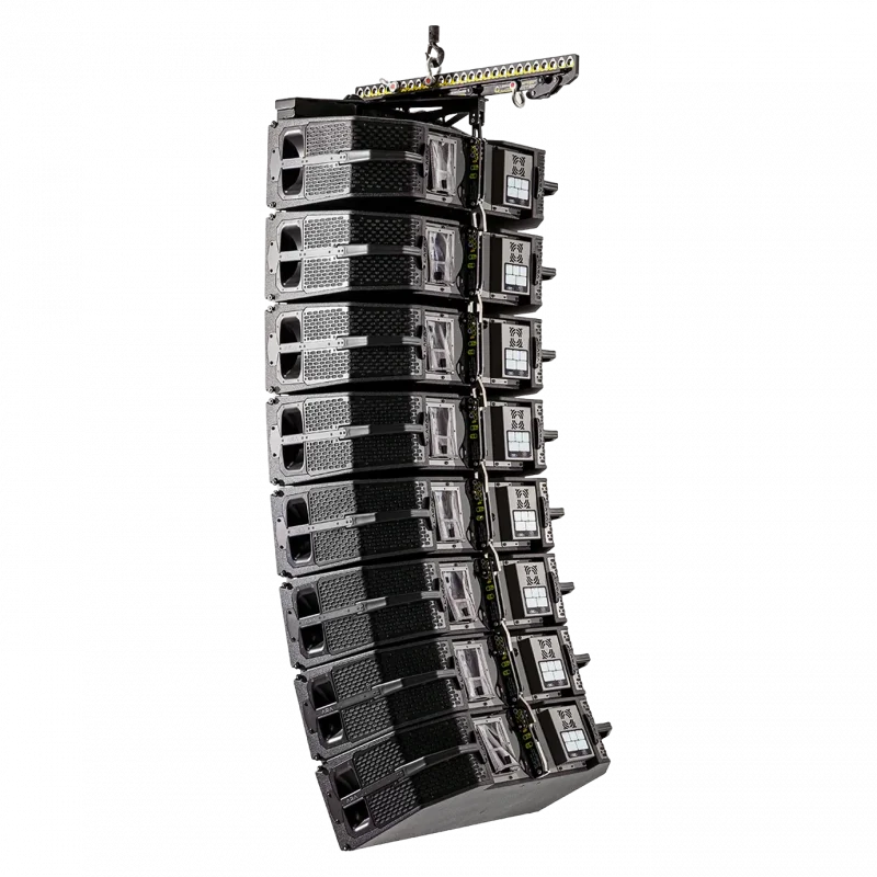 DAS Audio LARA 2x12 4 Yollu Kardioid Aktif Line Array Hoparlör 6000W, 150 dB