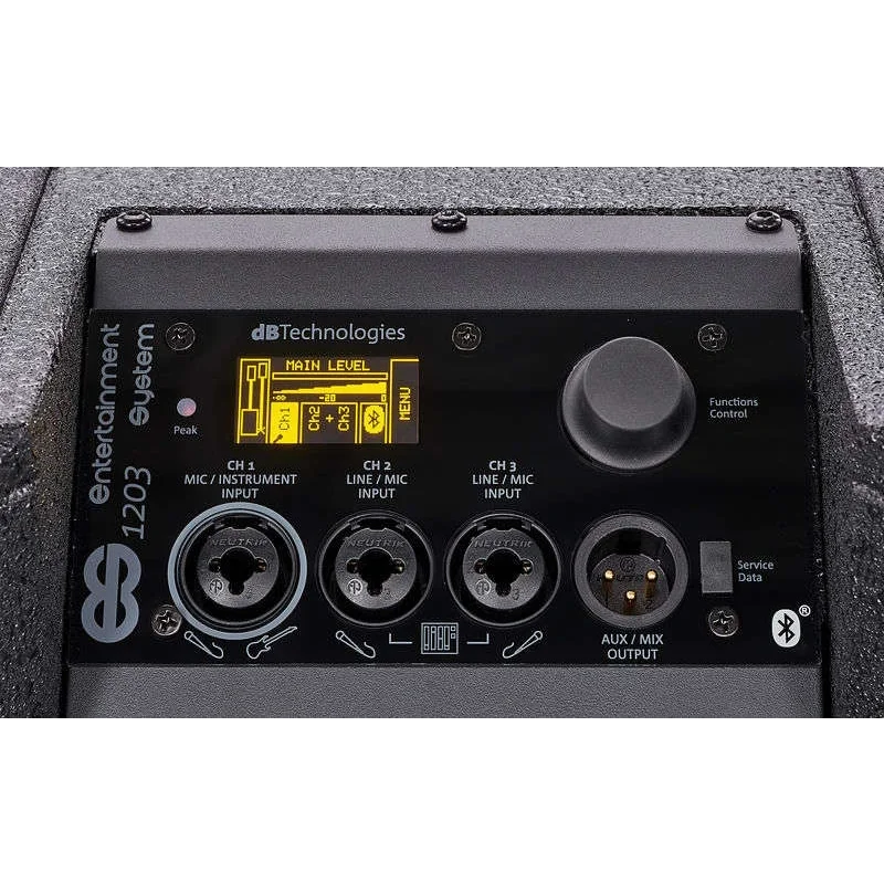 dB ES-1203 2x12 SUB + 8x4 Vertical Array | Tri-amp