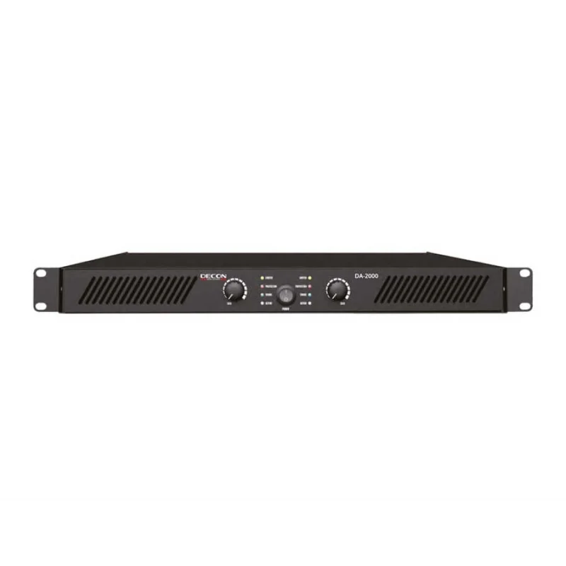Decon DA-2000 2x500W/4-ohm 1U Power Amplifikatör
