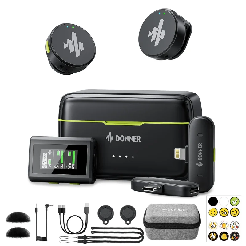 Donner VPM-20 Wireless Lavalier Mikrofon