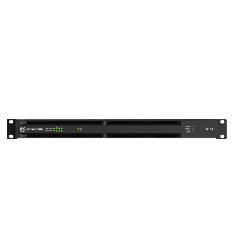 DYNACORD IX15:4 DSP Power Amplifikatör 4x375W