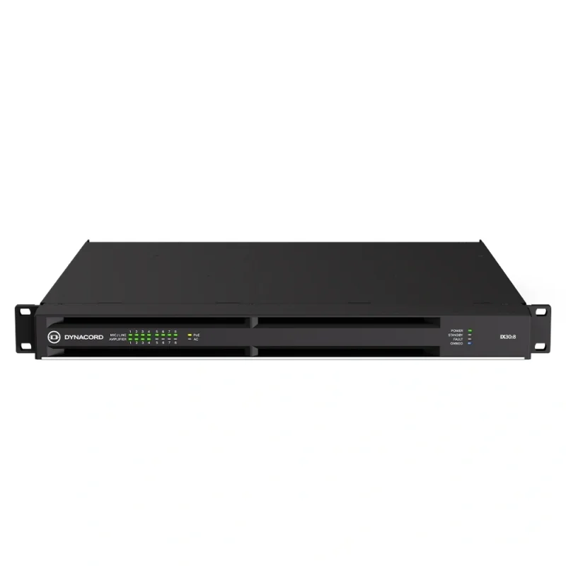 DYNACORD IX30:8 IX Serisi Network  Power Amplifikatör 8-channel DSP