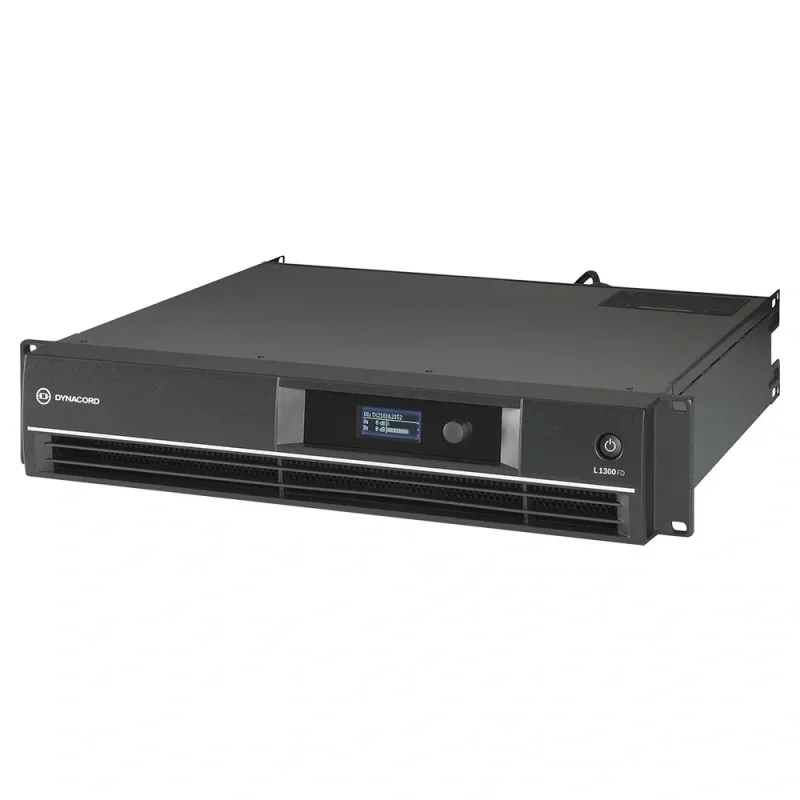 Dynacord L1300FD 2x650W/4-ohm DSP Power Amplifikatör