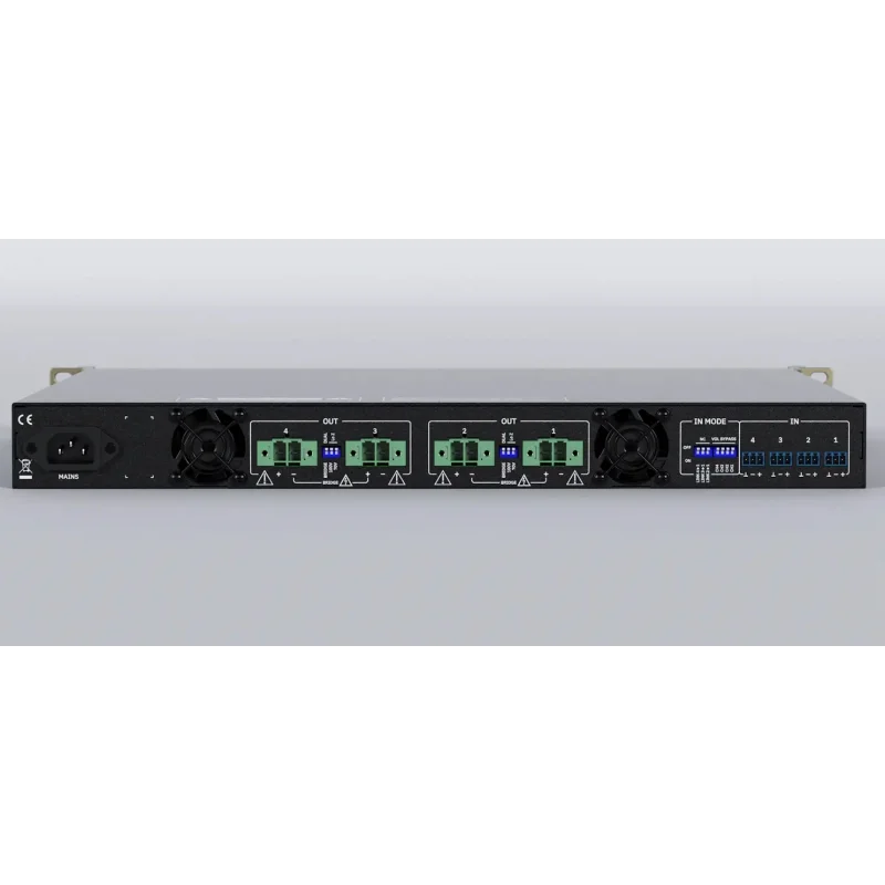 ECLER AURA-4B600 DSP Power Amplifikatör 4x600W 100V Class D