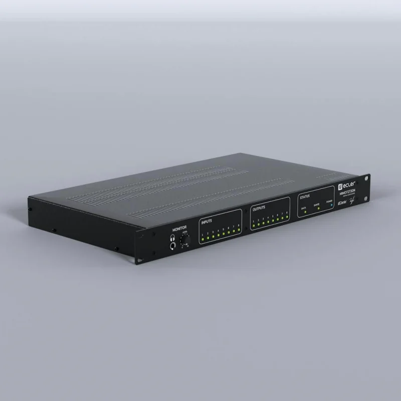 Ecler MIMO7272DN 72x72 Dijital Matrix Dante™ AES67