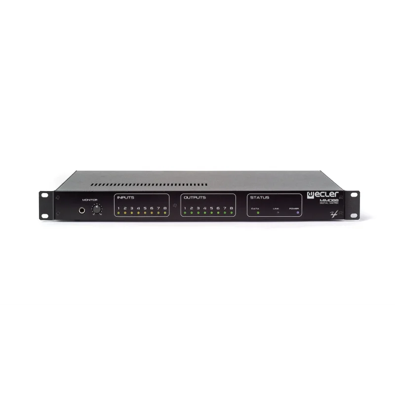 ECLER MIMO88 8x8 | Dijital matrix | DSP | expandable