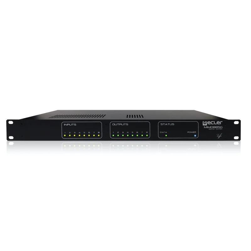 ECLER MIMO88SG 8x8 | Dijital matrix | DSP | No linkable