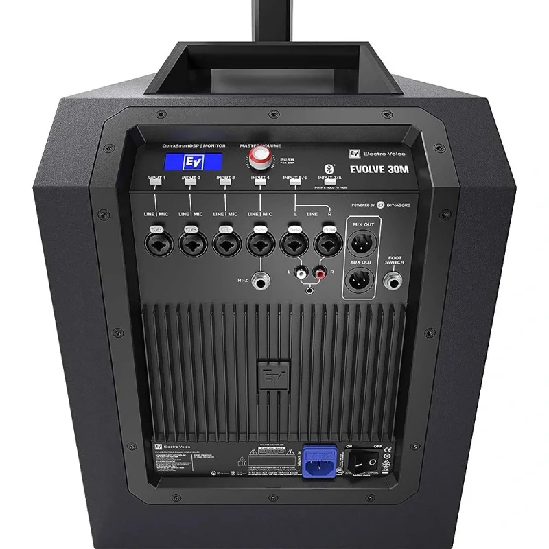 Electrovoice EVOLVE 30-MB 10 SUB + 6x2.8 Vertical Array with mixer, APP, 123-dB