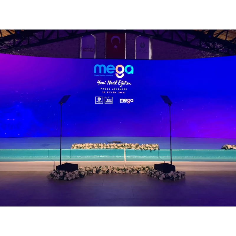Fortinge PROC19-D-HB Çift 19 Konferans Prompter - Çiftli Set, 1000 cd/m² parlaklık
