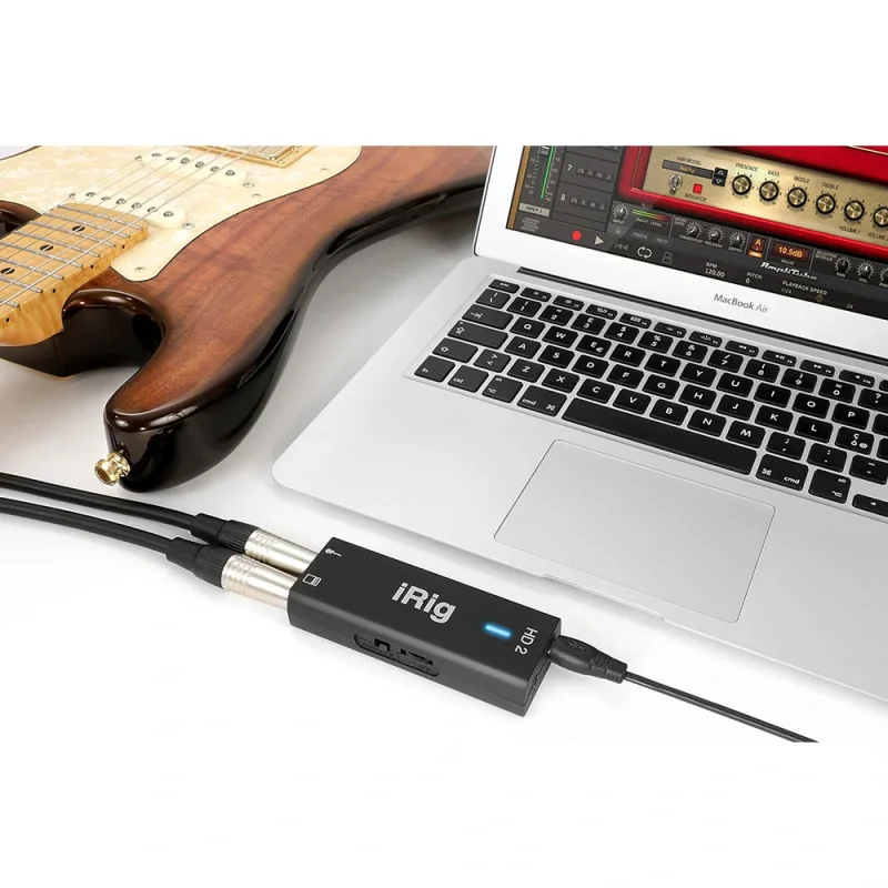 IK MULTIMEDIA HD2 Gitar& Bas Gitar Ses Kartı(iOS& Mac)