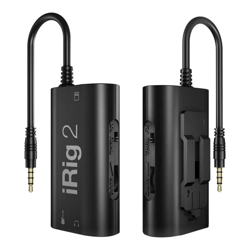 IK Multimedia iRig 2 Elektro& Bas Gitar Ses Kartı (iOS)