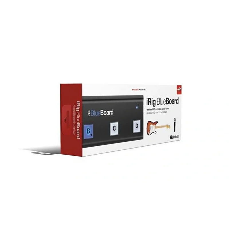 IK Multimedia iRig BlueBoard  Bluetooth Pedalboard (iOS& Mac)