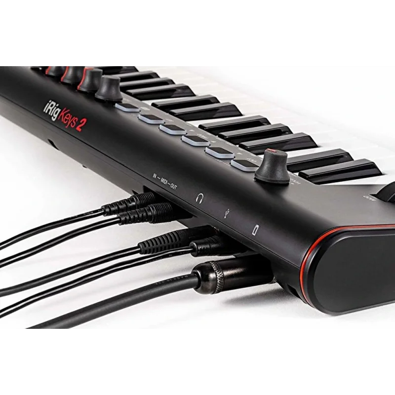 IK Multimedia iRig Keys 2 Pro 37-Tuşlu MIDI Klavye (iOS, Android, Mac& PC)