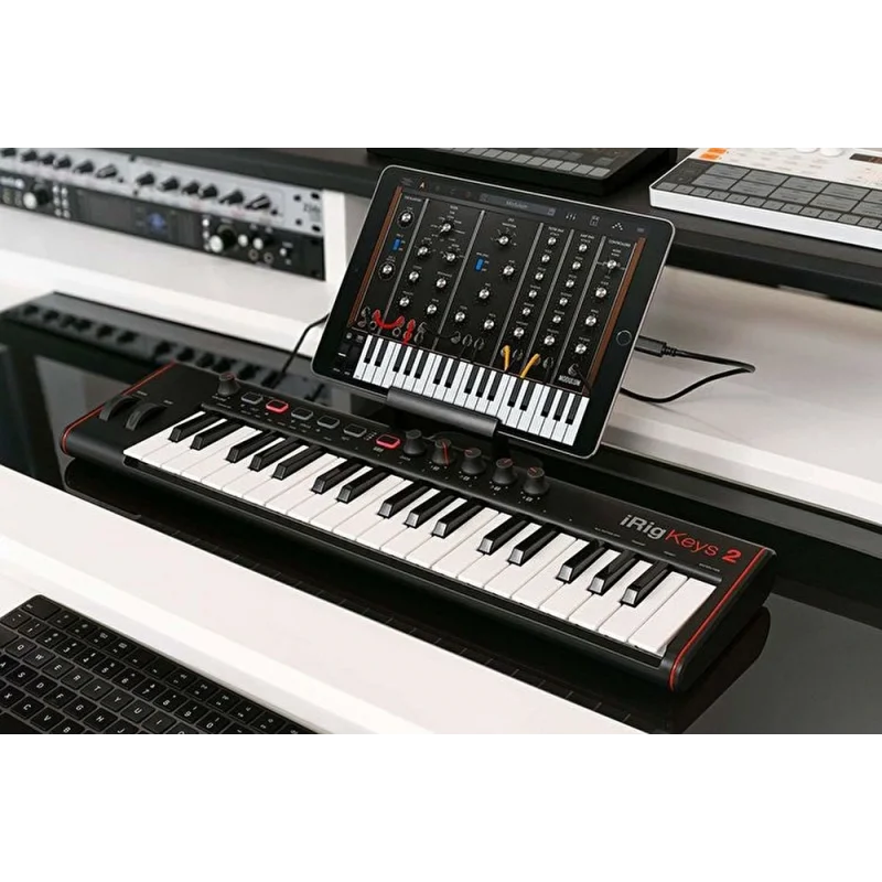 IK Multimedia iRig Keys 2 Pro 37-Tuşlu MIDI Klavye (iOS, Android, Mac& PC)