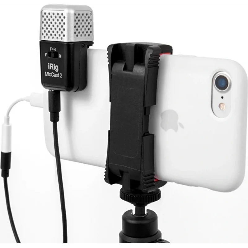 IK Multimedia iRig Mic Cast 2 Ultra-Kompakt Mikrofon (iOS& Android)