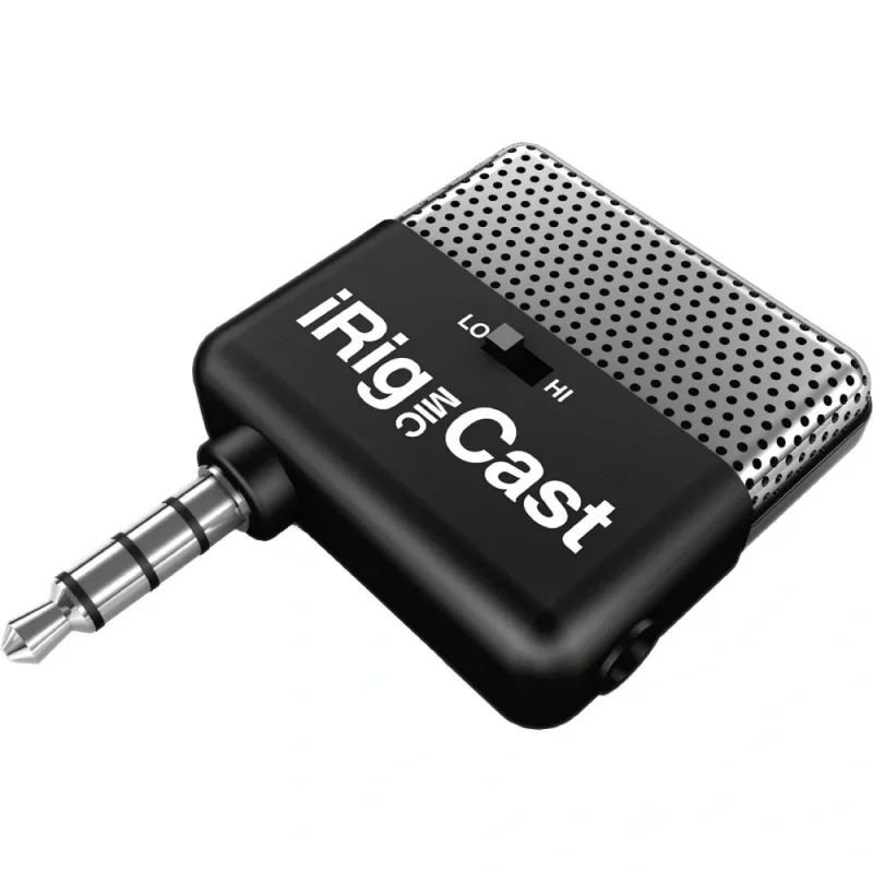 IK Multimedia iRig Mic Cast Ultra-Kompakt Mikrofon (iOS& Android)