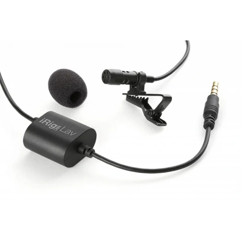 IK Multimedia iRig Mic Lav Lavalier / Lapel / Clip-On Mikrofon (iOS& Android)