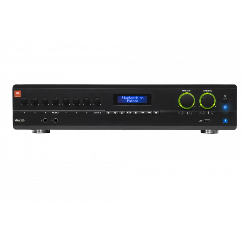 JBL VMA 260 8-kanal 2x60W Mikser Amfi 2-zone, Bluetooth/USB