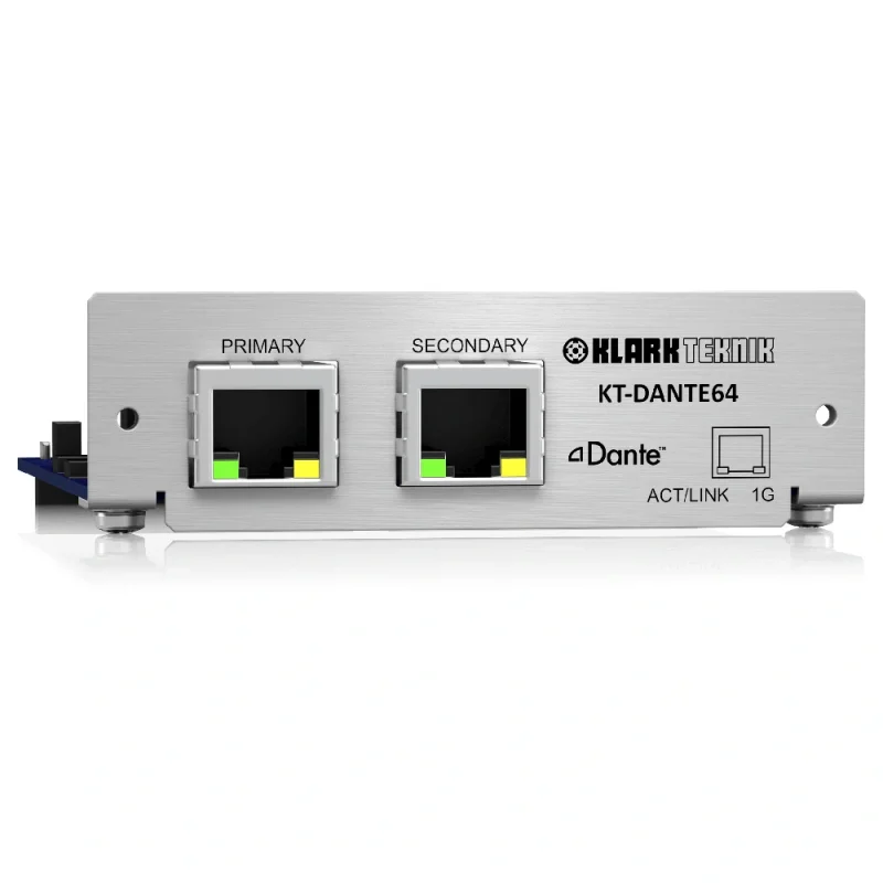 Klark Teknik KT-DANTE64 Audinate Dante Network Modül