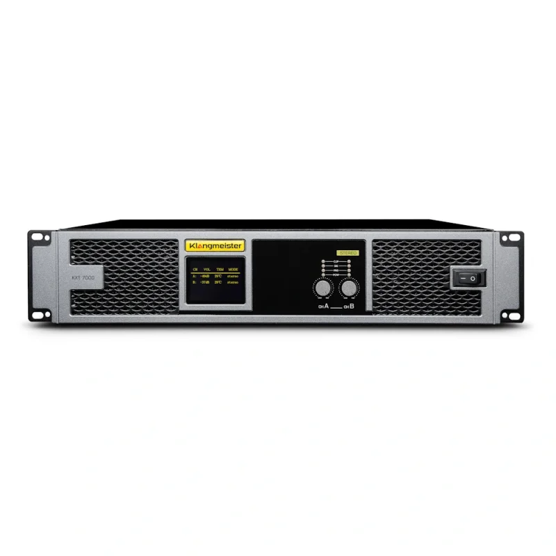 K.Meister KXT-6000 2x1300W/4-ohm H-Class Power Amplifikatör