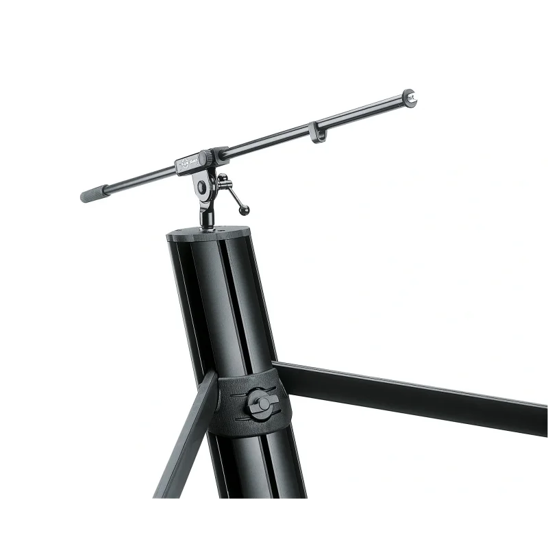 König & Meyer 18860-000-30 Spider Pro Klavye Standı, Alüminyum, 2 Katlı, Eloksal Gri