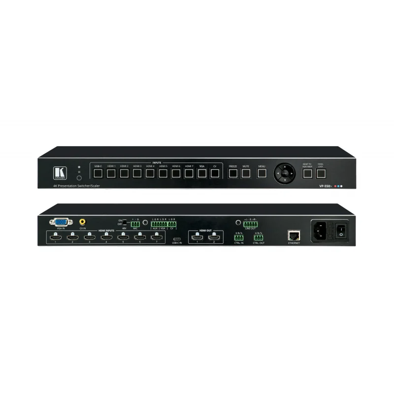 Kramer VP-550X 10–Input 4K HDR HDMI Presentation Switcher/Scaler
