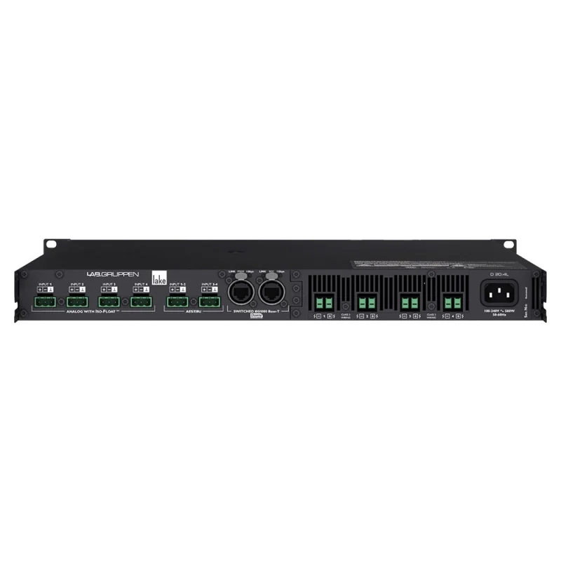 LAB GRUPPEN D 20:4L Power Amplifikatör 4x500W 70/100V