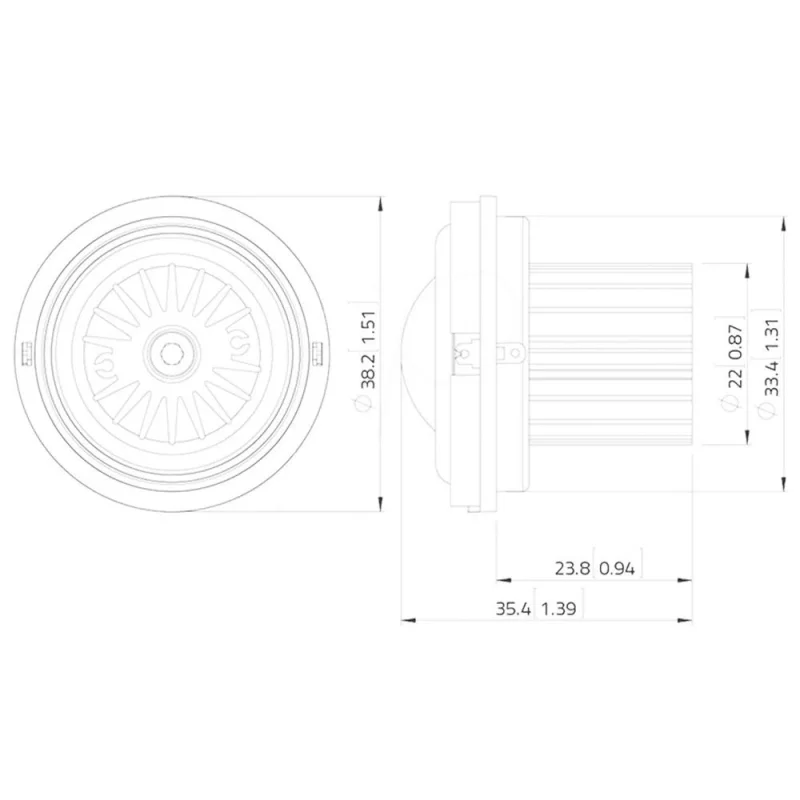 Lavoce Tn100.70 1 Dome Tweeter