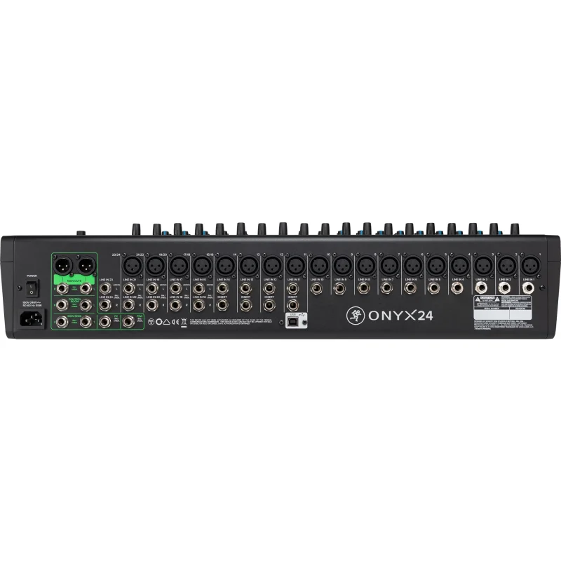 Mackie Onyx24 24-Kanal Analog Mikser (Multi-Track USB)