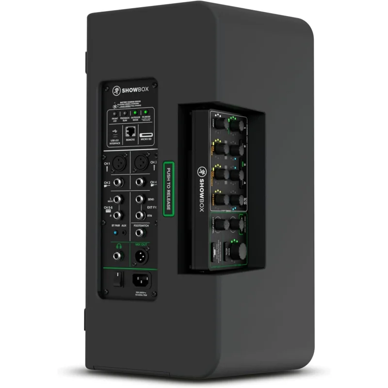 Mackie ShowBox All-in-one Şarj Edilebilir 8 Mobil Performans Hoparlörü