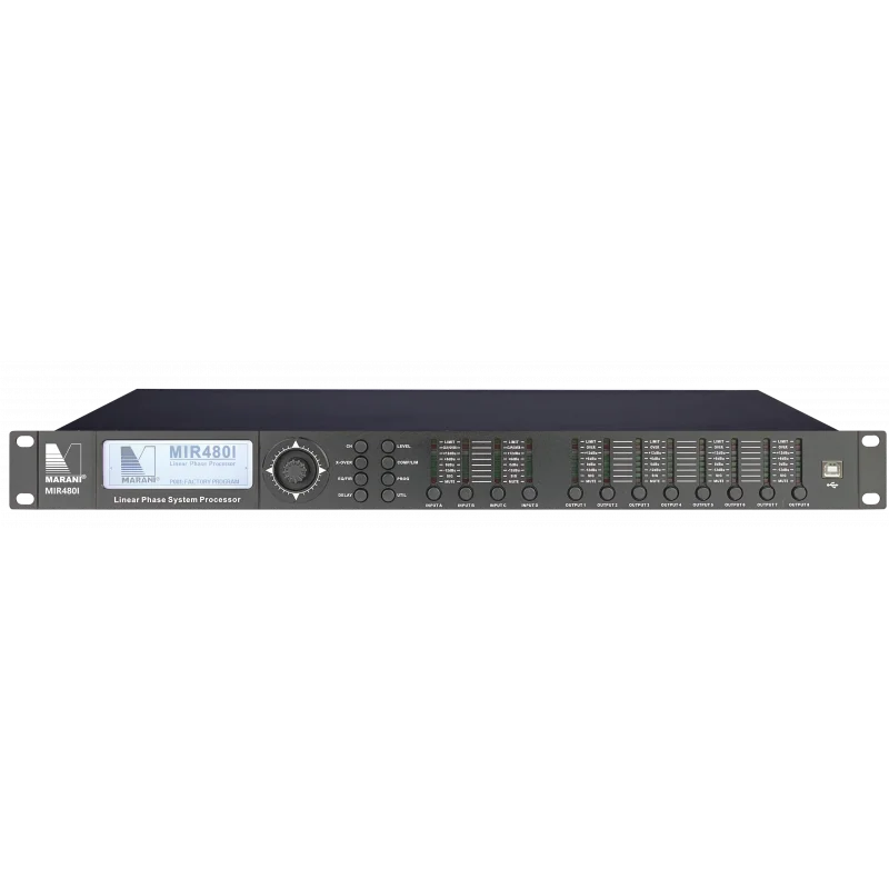 Marani MIR480I 4 Giriş 8 Çıkış Dynamic EQ ve Auto EQ DSP Ses İşlemcisi