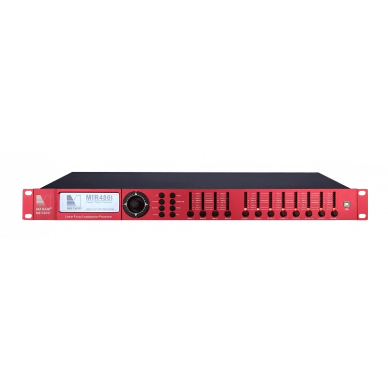 Marani MIR480I 4 Giriş 8 Çıkış Dynamic EQ ve Auto EQ DSP Ses İşlemcisi