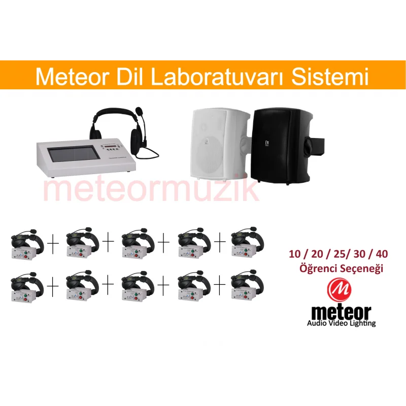 Meteor Dil Laboratuvarı Sistemi, Masa üstü veya Gömme