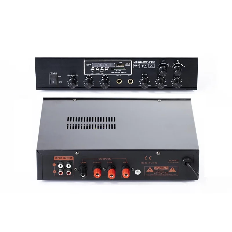 Metex MA80T 2 Zonlu Mikser Amfi | 80W/100V USB