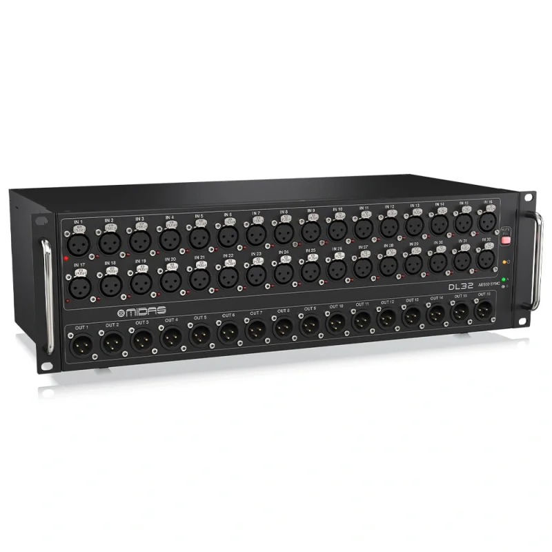 MIDAS DL32 32 in / 16 out Dijital Stagebox