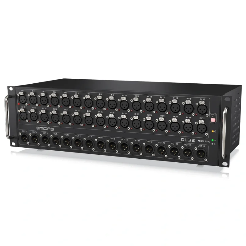 MIDAS DL32 32 in / 16 out Dijital Stagebox