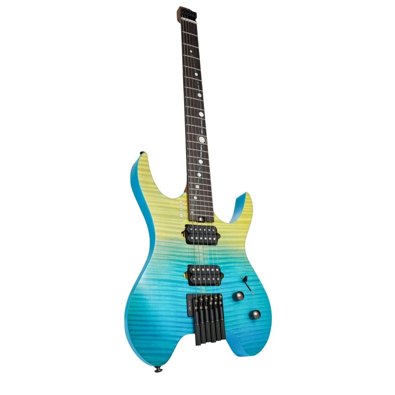 Mooer MHL100 Elektro Gitar Blue Burst