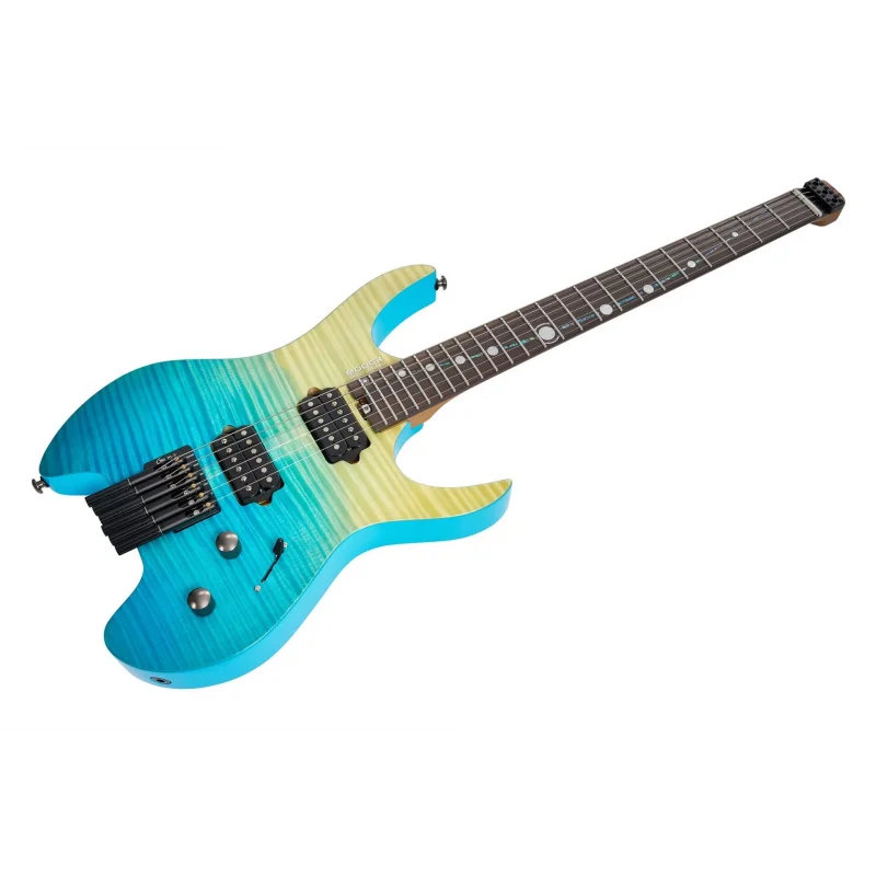 Mooer MHL100 Elektro Gitar Blue Burst