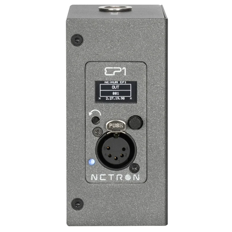 Obsidian Control NETRON EP1 Ethernet to DMX Gateway (1 RDM Port, PoE)