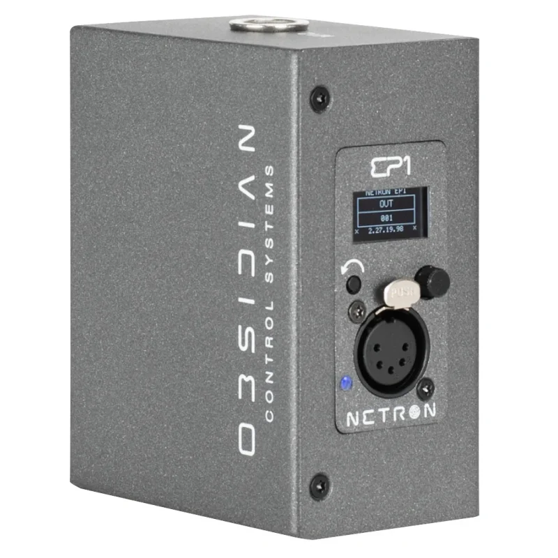 Obsidian Control NETRON EP1 Ethernet to DMX Gateway (1 RDM Port, PoE)