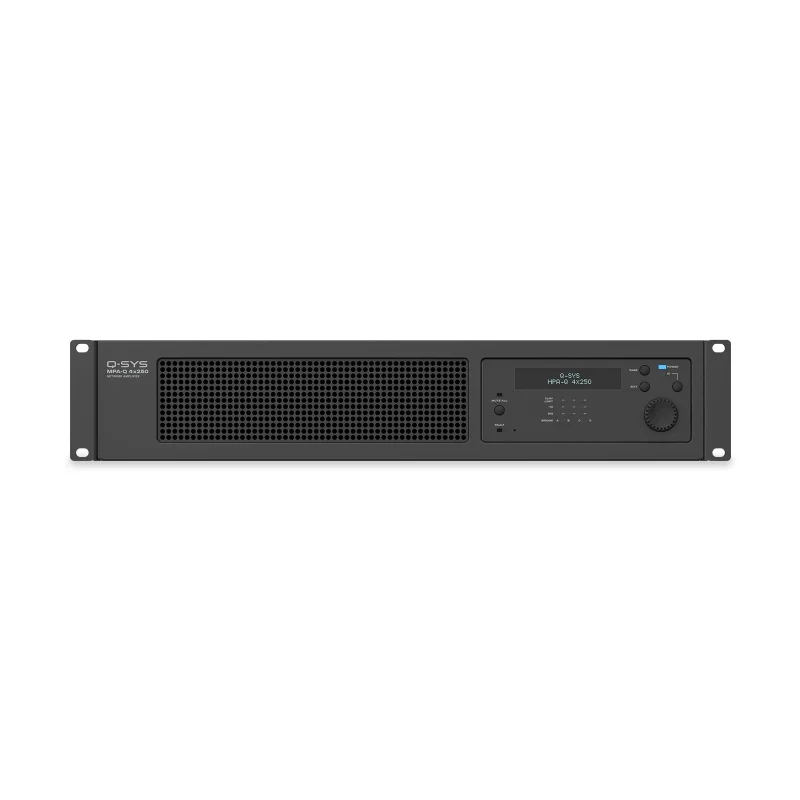 QSC MPA-Q 4x500 4 Kanal DSP Network Amplifikatör – 70/100V