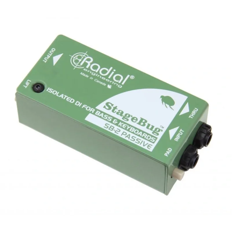 Radial SB-2 Passive Bas-akustik ve Klavye için pasif Di-box