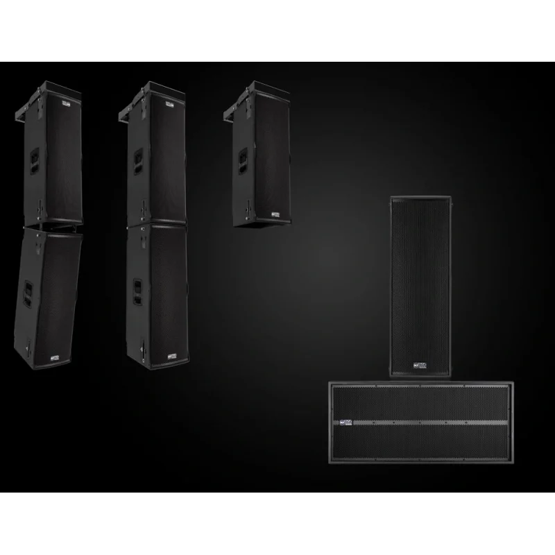 RCF TTL 6-A Aktif 2x12 3 yollu Line Array 4x6MF+1.4 HF, 4400W/peak